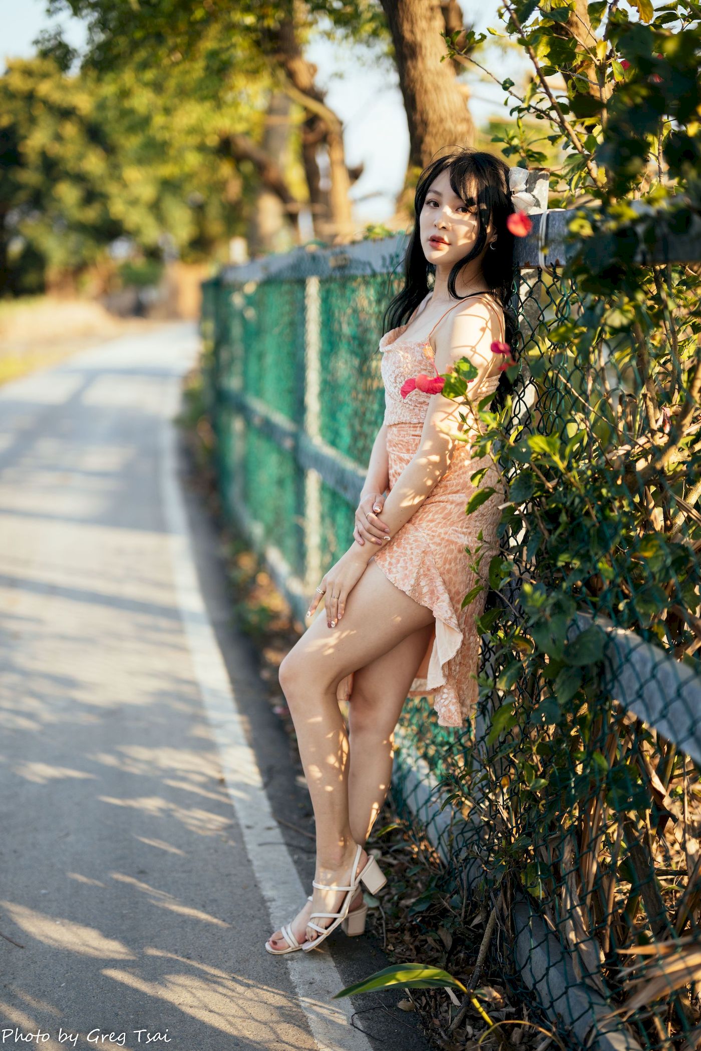 Ashley暖色连衣裙阳光系列写真