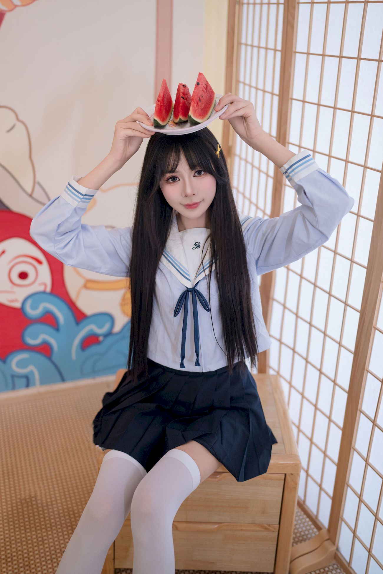 吃了个迟夏日呓语主题写真