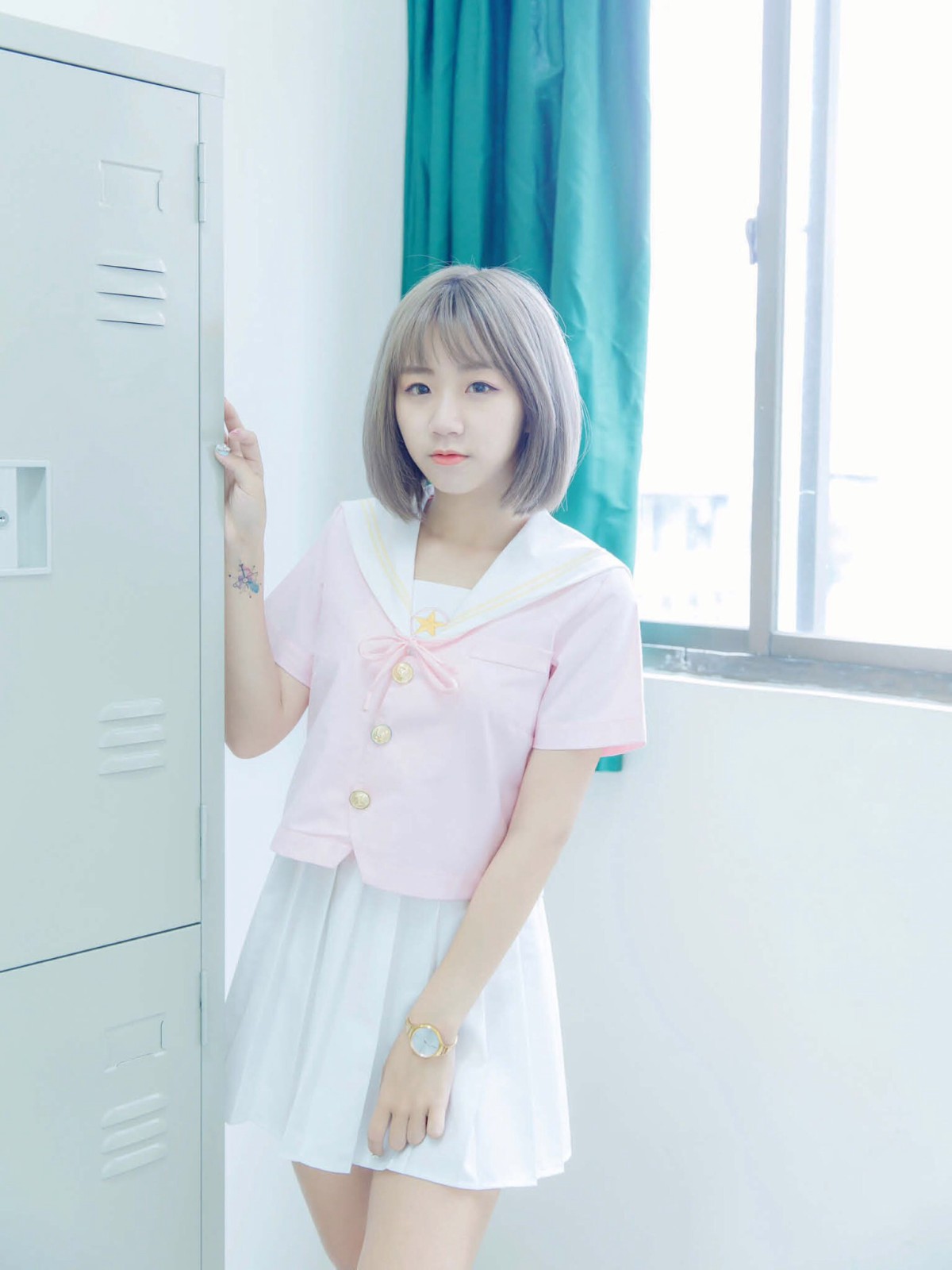 [JUICY]多汁女孩阮靖貽 日系清新萝莉甜美色诱 - COSPLAY-御萝部落